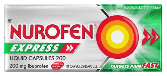 Nurofen Express Liquid Capsules 200